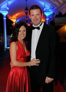 5 November 2010; Brendan and Pamela Cummins during the 2010 Opel Gaelic Players Association Gala Awards for hurling and football. Citywest Hotel, Saggart, Co. Dublin. Picture credit: Alan Place / SPORTSFILE
