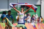 19 August 2016; Matej Toth of Slovakia after winning the Men's 50km Walk Final during the 2016 Rio Summer Olympic Games in Rio de Janeiro, Brazil. Photo by Stephen McCarthy/Sportsfile