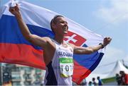 19 August 2016; Matej Toth of Slovakia after winning the Men's 50km Walk Final during the 2016 Rio Summer Olympic Games in Rio de Janeiro, Brazil. Photo by Stephen McCarthy/Sportsfile