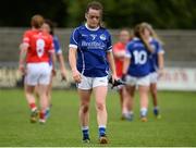 20 August 2016; A dejected Sinéad Greene of Cavan after the TG4 Ladies Football All-Ireland Senior Championship Quarter-Final game between Cavan and Cork at St Brendan's Park in Birr, Co Offaly. Photo by Sam Barnes/Sportsfile