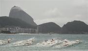 20 August 2016; A general view of the Women's Triathlon at Fort Copacobana during the 2016 Rio Summer Olympic Games in Rio de Janeiro, Brazil. Photo by Ramsey Cardy/Sportsfile