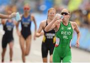 20 August 2016; Aileen Reid of Ireland competing in the Women's Triathlon at Fort Copacobana during the 2016 Rio Summer Olympic Games in Rio de Janeiro, Brazil. Photo by Ramsey Cardy/Sportsfile