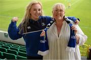 20 August 2016; Mother and daughter Leinster supporters Sarah, left, and Angela Jackson, from Tallaght, Co Dublin, at the Pre-Season Friendly game between Leinster and Gloucester at Tallaght Stadium in Tallaght, Co Dublin. Photo by Cody Glenn/Sportsfile
