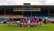 20 August 2016; The Galway squad prior to the Bord Gáis Energy GAA Hurling U21 Championship Semi-Final game between Dublin v Galway at Semple Stadium in Thurles, Co Tipperary. Photo by Piaras Ó Mídheach/Sportsfile