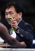 20 August 2016; AIBA President Dr Ching-Kuo Wu during the boxing finals session at the Riocentro Pavillion 6 Arena during the 2016 Rio Summer Olympic Games in Rio de Janeiro, Brazil. Photo by Stephen McCarthy/Sportsfile