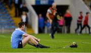 20 August 2016; A dejected Cian Mac Gabhann of Dublin after the Bord Gáis Energy GAA Hurling U21 Championship Semi-Final game between Dublin and Galway at Semple Stadium in Thurles, Co Tipperary. Photo by Eóin Noonan/Sportsfile