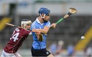 20 August 2016; Eoghan O'Donnell of Dublin in action against Aiden Helebert of Galway during the Bord Gáis Energy GAA Hurling U21 Championship Semi-Final game between Dublin and Galway at Semple Stadium in Thurles, Co Tipperary. Photo by Eóin Noonan/Sportsfile