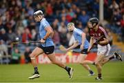 20 August 2016; Cian Boland of Dublin in action against Seán Loftus of Galway during the Bord Gáis Energy GAA Hurling U21 Championship Semi-Final game between Dublin v Galway at Semple Stadium in Thurles, Co Tipperary. Photo by Piaras Ó Mídheach/Sportsfile