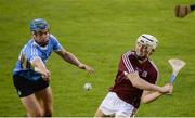 20 August 2016; Darragh Dolan of Galway in action against Rian McBride of Dublin during the Bord Gáis Energy GAA Hurling U21 Championship Semi-Final game between Dublin v Galway at Semple Stadium in Thurles, Co Tipperary. Photo by Piaras Ó Mídheach/Sportsfile