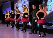 13 November 2010; The O'Shea School of Dance performing at the O'Neills TG4 Ladies Football All-Star Awards 2010, Citywest Hotel, Saggart, Co. Dublin. Picture credit: Brendan Moran / SPORTSFILE