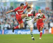 14 November 2010; Gavin Peers, Sligo Rovers, in action against Gary Twigg, Shamrock Rovers. FAI Ford Cup Final, Shamrock Rovers v Sligo Rovers, Aviva Stadium, Lansdowne Road, Dublin. Picture credit: David Maher / SPORTSFILE