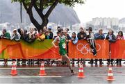 21 August 2016; Paul Pollock of Ireland in action during the Men's Marathon during the 2016 Rio Summer Olympic Games in Rio de Janeiro, Brazil. Photo by Stephen McCarthy/Sportsfile