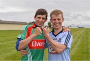 21 August 2016; Jockeys Conor Hoban, left, and Michael Hussey at The Jog For Jockeys in aid of Irish Injured Jockeys. Over 400 runners took part in the annual Jog For Jockeys 5km and 10km charity runs in aid of Irish Injured Jockeys at the Curragh Racecourse in Kildare today. Photo by Piaras Ó Mídheach/Sportsfile