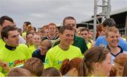 21 August 2016; Jockey Johnny Murtagh prior to the 5km Jog For Jockeys in aid of Irish Injured Jockeys. Over 400 runners took part in the annual Jog For Jockeys 5km and 10km charity runs in aid of Irish Injured Jockeys at the Curragh Racecourse in Kildare today. Photo by Piaras Ó Mídheach/Sportsfile