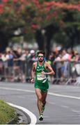 21 August 2016; Mick Clohisey of Ireland in action during the Men's Marathon during the 2016 Rio Summer Olympic Games in Rio de Janeiro, Brazil. Photo by Stephen McCarthy/Sportsfile