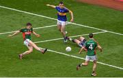 21 August 2016; Jason Doherty of Mayo scores his side's first goal during the GAA Football All-Ireland Senior Championship Semi-Final game between Mayo and Tipperary at Croke Park in Dublin. Photo by Piaras Ó Mídheach/Sportsfile