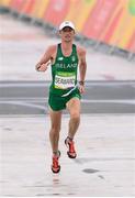 21 August 2016; Kevin Seaward of Ireland finishes the Men's Marathon during the 2016 Rio Summer Olympic Games in Rio de Janeiro, Brazil. Photo by Brendan Moran/Sportsfile
