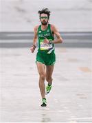 21 August 2016; Mick Clohisey of Ireland finishes the Men's Marathon during the 2016 Rio Summer Olympic Games in Rio de Janeiro, Brazil. Photo by Brendan Moran/Sportsfile