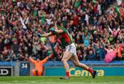 21 August 2016; Conor O'Shea of Mayo celebrates scoring his side's second during the GAA Football All-Ireland Senior Championship Semi-Final game between Mayo and Tipperary at Croke Park in Dublin. Photo by Ray McManus/Sportsfile