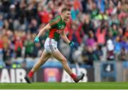 21 August 2016; Conor O'Shea of Mayo celebrates after scoring his side's second goal during the GAA Football All-Ireland Senior Championship Semi-Final game between Mayo and Tipperary at Croke Park in Dublin. Photo by Eóin Noonan/Sportsfile
