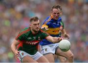 21 August 2016; Aidan O'Shea of Mayo in action against Peter Acheson of Tipperary during the GAA Football All-Ireland Senior Championship Semi-Final game between Mayo and Tipperary at Croke Park in Dublin. Photo by Eóin Noonan/Sportsfile