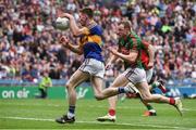 21 August 2016; Jimmy Feehan of Tipperary in action against Colm Boyle of Mayo during the GAA Football All-Ireland Senior Championship Semi-Final game between Mayo and Tipperary at Croke Park in Dublin. Photo by David Maher/Sportsfile