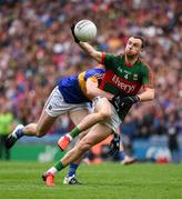 21 August 2016; Keith Higgins of Mayo in action against Alan Campbell of Tipperary during the GAA Football All-Ireland Senior Championship Semi-Final game between Tipperary and Mayo at Croke Park in Dublin. Photo by Ray McManus/Sportsfile