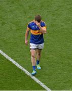 21 August 2016; Robbie Kiely of Tipperary leaves the field after being shown the black card by referee David Coldrick during the GAA Football All-Ireland Senior Championship Semi-Final game between Mayo and Tipperary at Croke Park in Dublin. Photo by Piaras Ó Mídheach/Sportsfile