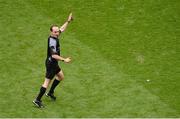 21 August 2016; Referee David Coldrick during the GAA Football All-Ireland Senior Championship Semi-Final game between Mayo and Tipperary at Croke Park in Dublin. Photo by Piaras Ó Mídheach/Sportsfile