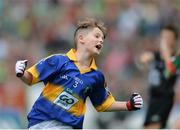21 August 2016; Ryan Donnelly, St. Patrick's P.S. Roan, Eglish, Dungannon, Tyrone representing Tipperary during the INTO Cumann na mBunscol GAA Respect Exhibition Go GamesGAA Football All-Ireland Senior Championship Semi-Final game between Tipperary and Mayo at Croke Park in Dublin. Photo by Eóin Noonan/Sportsfile