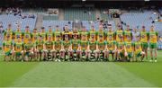 21 August 2016; The Donegal squad before the Electric Ireland GAA Football All-Ireland Minor Championship Semi-Final game between Donegal and Galway at Croke Park in Dublin. Photo by Eóin Noonan/Sportsfile