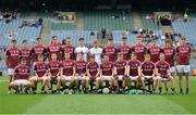 21 August 2016; The Galway squad before the Electric Ireland GAA Football All-Ireland Minor Championship Semi-Final game between Donegal and Galway at Croke Park in Dublin. Photo by Eóin Noonan/Sportsfile