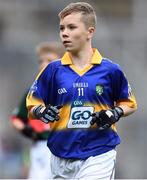 21 August 2016; Gerard Finnegan, Lisdoonan NS, Carrickmacross, Monaghan, representing Tipperary, during the INTO Cumann na mBunscol GAA Respect Exhibition Go GamesGAA Football All-Ireland Senior Championship Semi-Final game between Tipperary and Mayo at Croke Park in Dublin. Photo by David Maher/Sportsfile