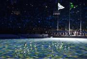 21 August 2016; Performers during the closing ceremony of the 2016 Rio Summer Olympic Games at the Maracanã Stadium in Rio de Janeiro, Brazil. Photo by Ramsey Cardy/Sportsfile