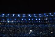 21 August 2016; A general view during the closing ceremony of the 2016 Rio Summer Olympic Games at the Maracanã Stadium in Rio de Janeiro, Brazil. Photo by Ramsey Cardy/Sportsfile