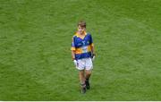21 August 2016; Ryan Donnelly, St Patrick's PS Roan, Eglish, Dungannon, Tyrone, representing Tipperary, during the INTO Cumann na mBunscol GAA Respect Exhibition Go Games during the GAA Football All-Ireland Senior Championship Semi-Final game between Mayo and Tipperary at Croke Park in Dublin. Photo by Piaras Ó Mídheach/Sportsfile