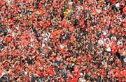 19 September 2010; A general view of Cork and Down supporters on hill16 before the game. GAA Football All-Ireland Senior Championship Final, Down v Cork, Croke Park, Dublin. Picture credit: Dáire Brennan / SPORTSFILE