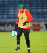 16 November 2010; Morocco's Badr El Kaddouri during squad training ahead of their International Friendly against Northern Ireland on Wednesday. Morocco Squad Training, Culloden Estate and Spa, Belfast, Co. Antrim. Picture credit: Oliver McVeigh / SPORTSFILE