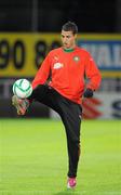16 November 2010; Morocco's Marouane Chamakh during squad training ahead of their International Friendly against Northern Ireland on Wednesday. Morocco Squad Training, Culloden Estate and Spa, Belfast, Co. Antrim. Picture credit: Oliver McVeigh / SPORTSFILE