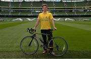 22 August 2016; Pieta 100 Cycle Ambassador and former Irish professional cyclist Martyn Irvine today at the launch of the Pieta 100 cycle at the Aviva Stadium in Dublin. The cycle, which is in its 2nd year, is supported by Aviva and has extended to 10 venues for 2016. The cycle will take place on the 25th September at venues across the country and includes both a 100km and a 50km route. For more information log on to www.pieta100cycle.com #Pieta100 Photo by Piaras Ó Mídheach/Sportsfile