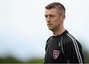 23 August 2016; Wexford Youths WFC manager Gary Hunt during the UEFA Women’s Champions League Qualifying Group game between Wexford Youths WFC and Biik-Kazygurt at Ferrycarrig Park in Wexford. Photo by Seb Daly/Sportsfile