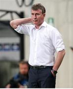 23 August 2016; Dundalk FC manager Stephen Kenny during the UEFA Champions League Play Off 2nd Leg match between Legia Warsaw and Dundalk FC at the Stadion Miejski in Warsaw, Poland. Photo by Piotr Kucza/Sportsfile