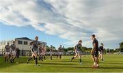 25 August 2016; Wexford Youths WFC warm up before the UEFA Women’s Champions League Qualifying Group game between Wexford Youths WFC and Gintra at Ferrycarrig Park in Wexford. Photo by Matt Browne/Sportsfile