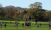 17 November 2010; A general view of a schools rugby match. St Gerard's School v Wesley College, Leinster Schools League, St Gerard's School, Bray, Co. Wicklow. Picture credit: Brendan Moran / SPORTSFILE