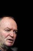 18 November 2010; New Zealand head coach Graham Henry during a press conference ahead of their Autumn International against Ireland on Saturday. New Zealand Rugby Squad Press Conference, Castleknock Hotel & Country Club, Castleknock, Dublin. Picture credit: Brian Lawless / SPORTSFILE