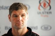 18 November 2010; Ulster's Johann Muller during a press conference ahead of their Celtic League game against Cardiff Blues on Sunday. Ulster Rugby Press Conference, Newforge Training Ground, Belfast. Picture credit: Oliver McVeigh / SPORTSFILE