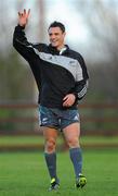 18 November 2010; New Zealand's Dan Carter in action during squad training ahead of their Autumn International against Ireland on Saturday. New Zealand Rugby Squad Training, Ashbourne RFC, Ashbourne, Co. Meath. Picture credit: Alan Place / SPORTSFILE