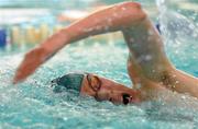 18 November 2010; Cillian Melly in action during heat 1 of the Mens 1500m freestyle. Irish National Short Course Swimming Championships - Thursday 18th November, Leisureland, Salthill, Co. Galway. Picture credit: Diarmuid Greene / SPORTSFILE