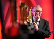 18 November 2010; Denis Taylor with his hall of fame award at the Texaco Sportstars of the Year Awards for 2010. Four Seasons Hotel, Simmonscourt Road, Dublin. Picture credit: Alan Place / SPORTSFILE