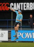 21 November 2010; James Thornton, UCD, celebrates after scoring the winning kick in the Leinster Senior League Cup Final, St Marys College v UCD, Donnybrook Stadium, Donnybrook, Dublin. Picture credit: Ray Lohan / SPORTSFILE.